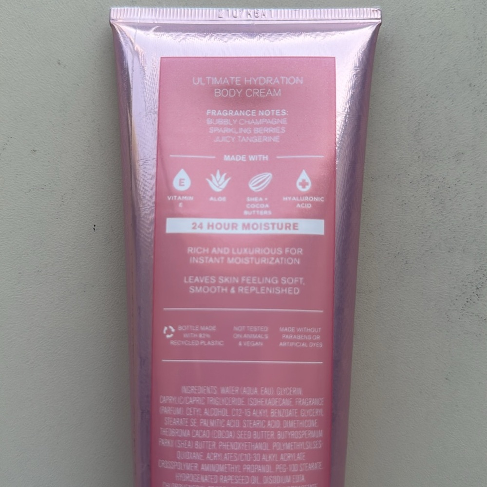 NWT Bath & Body Works Champagne Toast Body Cream (8 oz) - Picture 5 of 5